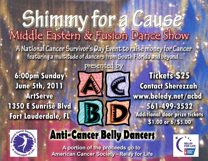 Shimmy for a Cause, a Middle Eastern and Fusion Dance Show