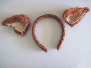 Partly made ears for T'Ana cosplay from Star Trek Lower Decks
