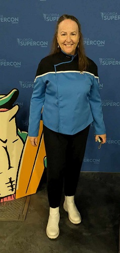 Sherry R in updated Lower Decks costume